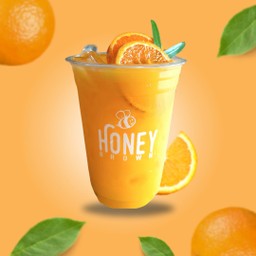 น้ำส้มคั้นสด เปรี๊ยวสดชื่น