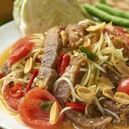 ตำหมูย่าง