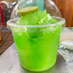 น้ำเขียวโซดามะนาว