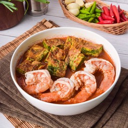 แกงส้มกุ้งเล็ก (ถ้วย)