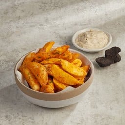 Potato Wedges With Truffle Mayo