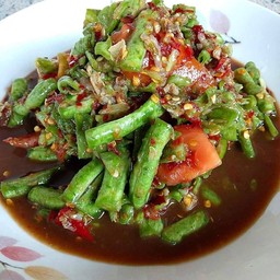 ตำถั่วฝักยาว