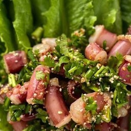 ลาบปลาหมึก