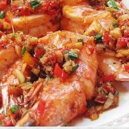 กุ้งคั่วพริกเกลือ