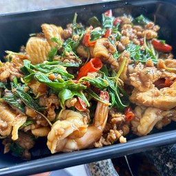 กะเพรา (    กับข้าว   )