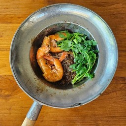 กุ้งอบวุ้นเส้น