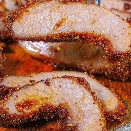 เนื้อย่างคลุกฝุ่น