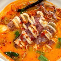 ต้มยำหมึกไข่น้ำข้น(ถ้วย)