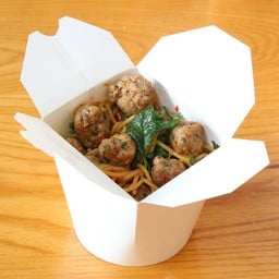 Spaghetti Holy Basil Pork Ball