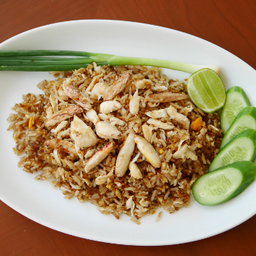 ข้าวผัด 3 ปู คั่วซีอิ๊ว 
