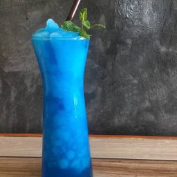 บลูฮาวายโซดาปั่น