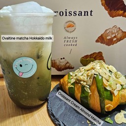 โอวัลตินผสมชาเขียวนมฮอกไกโด