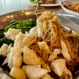 ปูก้อนอบวุ้นเส้น