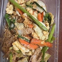 สุกี้แห้ง(หมูหรือไก่)