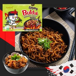 ซัมยัง จาจัง เผ็ดไก่เกาหลี พรีเมี่ยม ! แถมฟรี ไช ดองเกาหลี โฮมเมด
