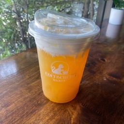 ชามะม่วง ครีมชีส