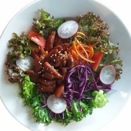 สลัดไก่เทอริยากิ