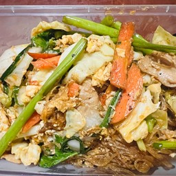 สุกี้แห้งเนื้อ