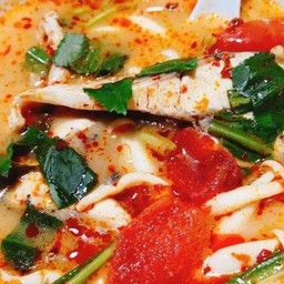 ต้มยำเนื้อปลาน้ำข้น