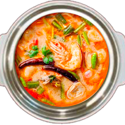 น้ำซุป ต้มยำกุ้งน้ำข้น