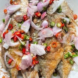 ปลาเค็มทอดยำ2ตัว