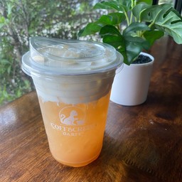 ชาส้มยูสุ ครีมชีส