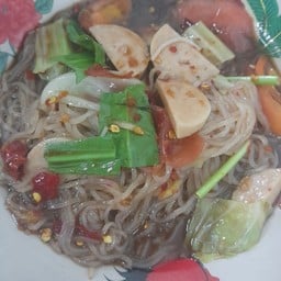ตำเส้นเล็กหมูยอ