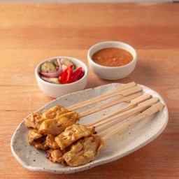 Pork satay : หมูสะเต๊ะ 10 ไม้