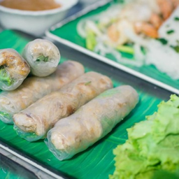 ปอเปี๊ยะสดหมู(บี่ก๊วง)(ชุดใหญ่10ชิ้น)