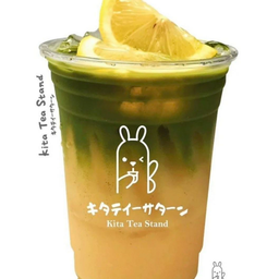 มัทฉะโยเกริต์เลม่อน (แยกน้ำแข็ง)