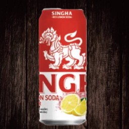 สิงห์แดงเลม่อนโซดา (กระป๋อง) 勝獅紅罐檸檬梳打（罐裝）
