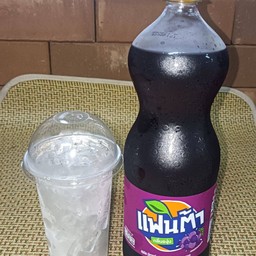 @1 . น้ำอัดลม แฟนต้า รสองุ่น แก้ว โอ่ง 32 ออน