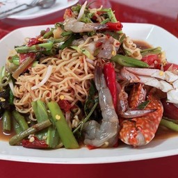 ตำมาม่าทะเล