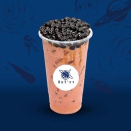 ชานมสตอรเบอรี่   (ฟรี! ท๊อปปิ้ง)