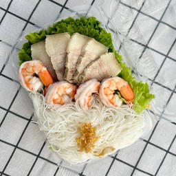 เมี่ยงกุ้ง+หมูสามชั้น