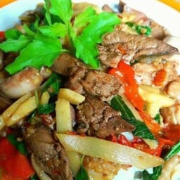 อาหารตามสั่ง ยำแซ่บ สาขา 1