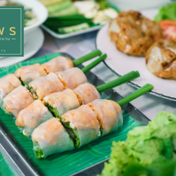 ปอเปี๊ยดสดกุ้งล้วน