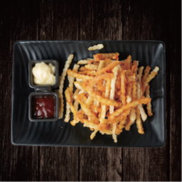 #9.)  เฟรนช์ฟรายส์ชีส 芝士脆炸薯條