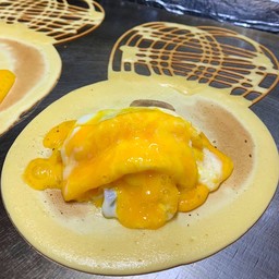 ไข่คนเบคอนกลม