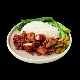 [ข้าวขาหมูเซ็นหลุยส์] ข้าวหมูทอด