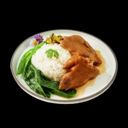 [ข้าวขาหมูเซ็นหลุยส์] ข้าวคากิ