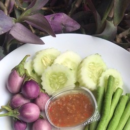 น้ำพริก+ผัก (ชุดเล็ก)