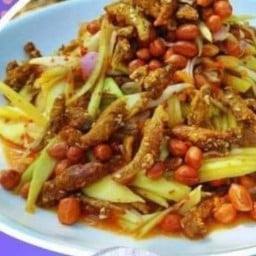 ษายำมะม่วงปลากรอบ🥙🥭 หมุดไม่ค่อยตรงค่ะแนะนำให้โทรมาก่อนนะคะ
