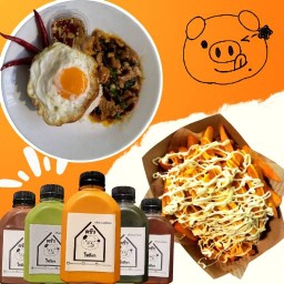 ครัวหน้าหมูโชติมา เฟรนช์ฟรายส์ ไก่กรอบ นักเก็ตไก่