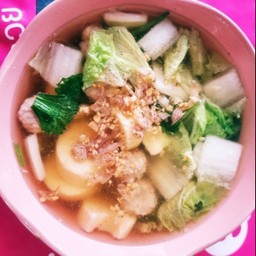 ต้มจืดเต้าหู้หมูสับ