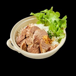 [ก๋วยเตี๋ยวเรือเอ็นหมูตุ๋น by น้องฟ้า] ข้าวหน้าหมูตุ๋น