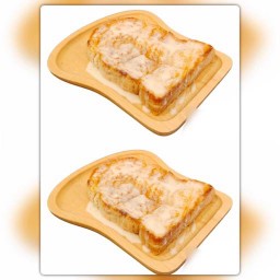 เซทคู่ขนมปังปิ้งเนย-นม-น้ำตาล ( ประหยัด 11  บาท )