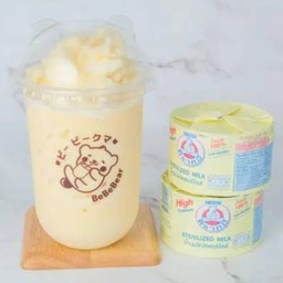 นมตราหมี ปั่น