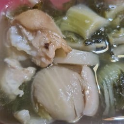 ครัวโบราณ น้ำพริกกะปิ ปลาทูทอด ไข่ชะอม เขมา