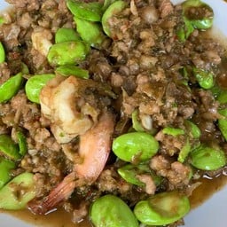 ผัดสตอกุ้ง